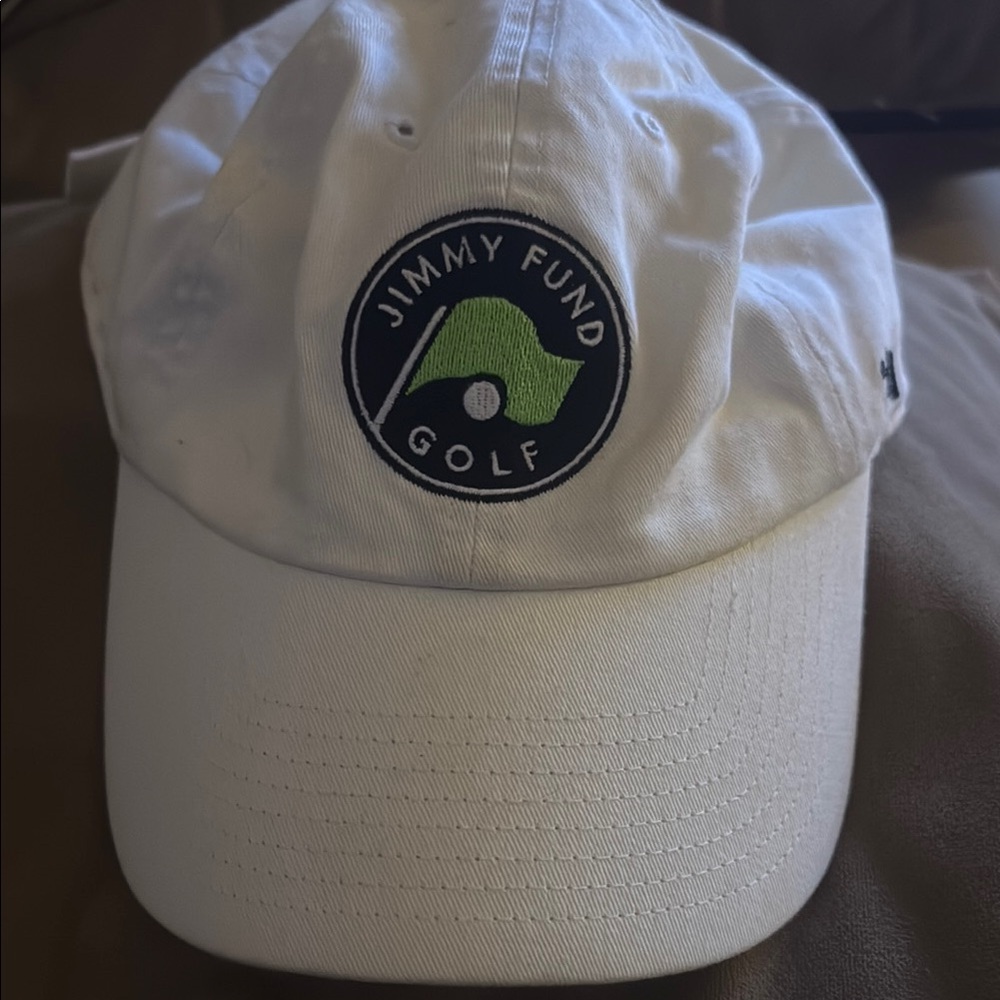 White Jimmy Fund Golf Cap